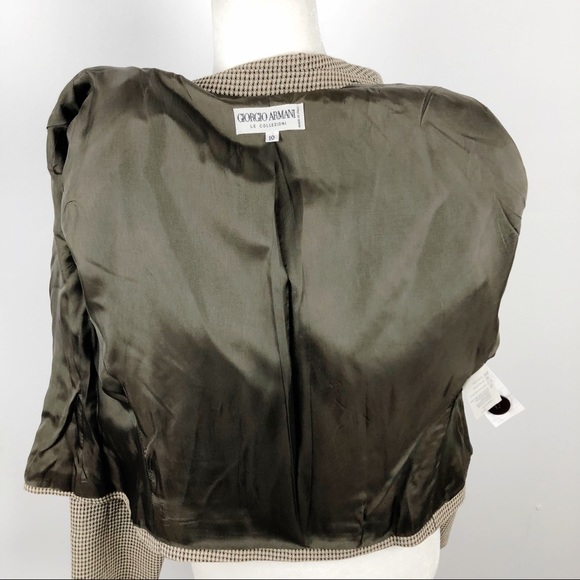 Giorgio Armani Le Collezione Checkered Jacket 10 - Picture 12 of 16